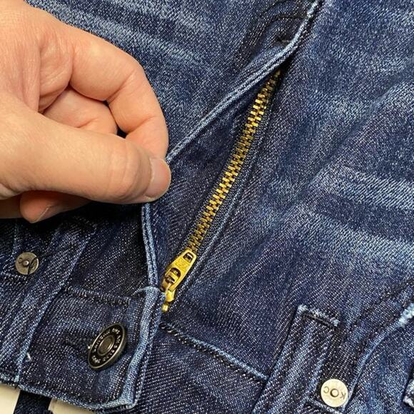 Kancan bootcut jeans womens sz 3/25 mid rise dark wash stretch blue jeans NWT - Picture 7 of 15